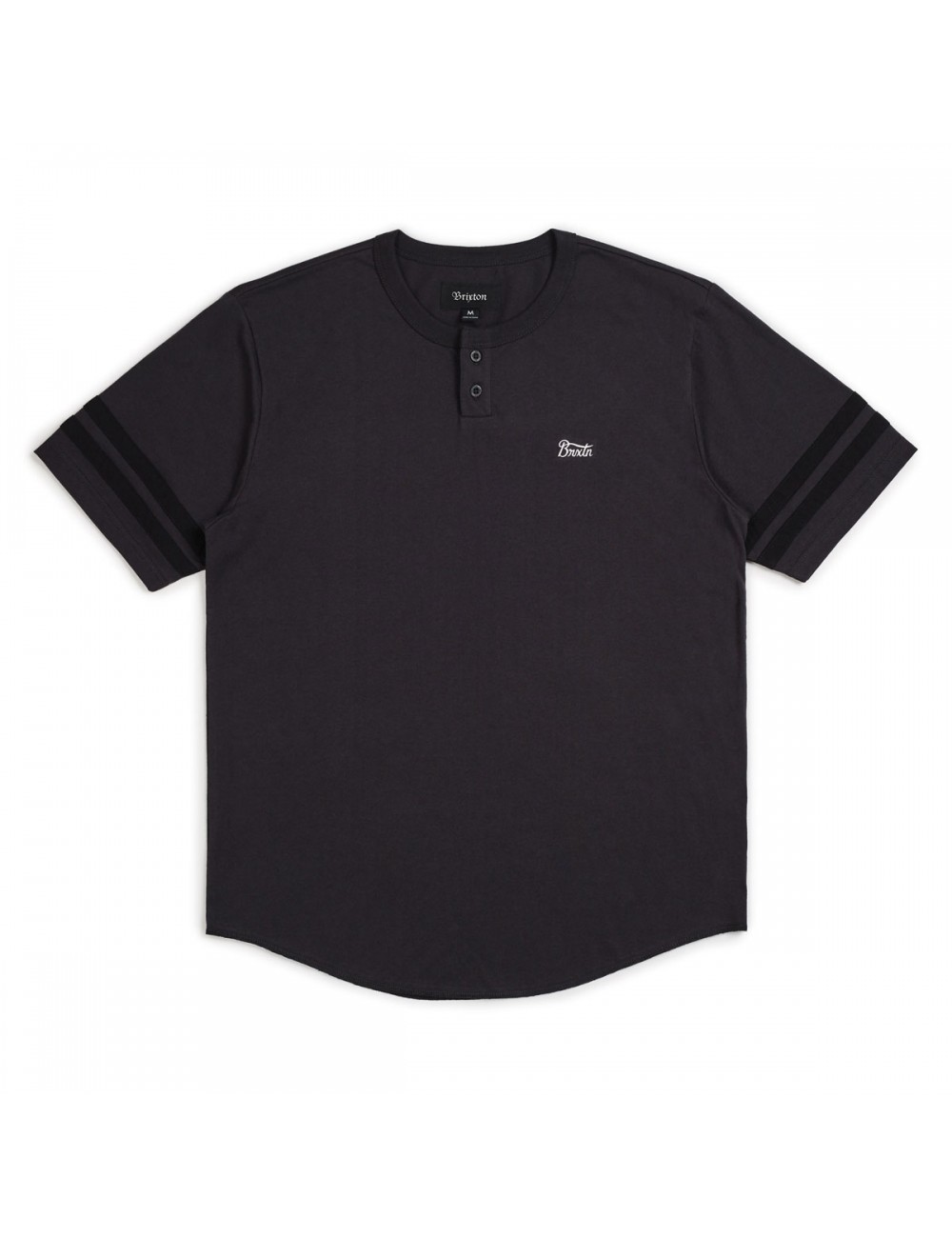 Brixton Potrero II Henley Shirt - Washed Black