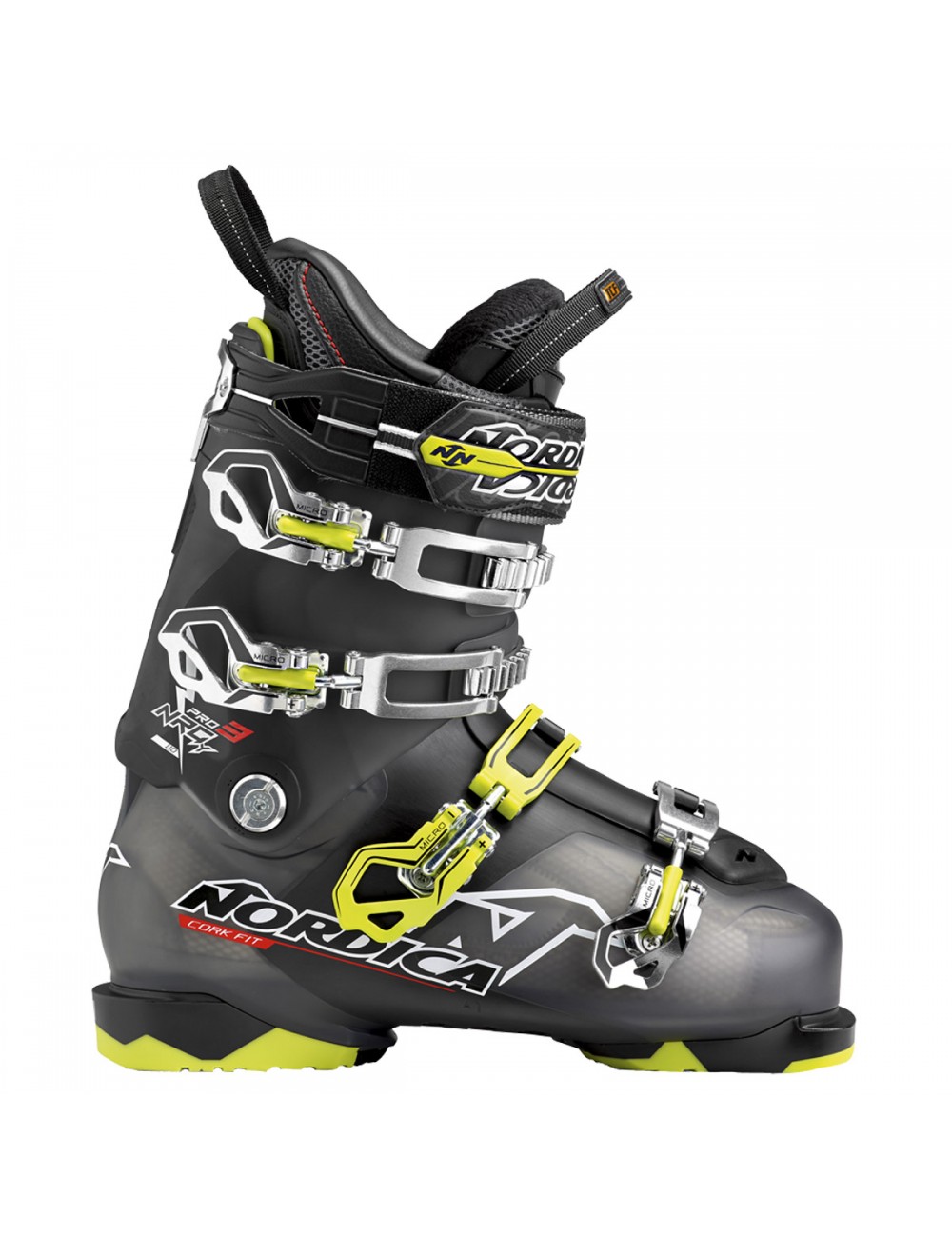 Nordica NRGY Pro 3 Boot - Black/Lime