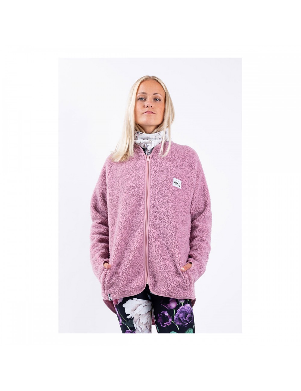 Eivy Redwood Sherpa Jacket - Dusty Pink