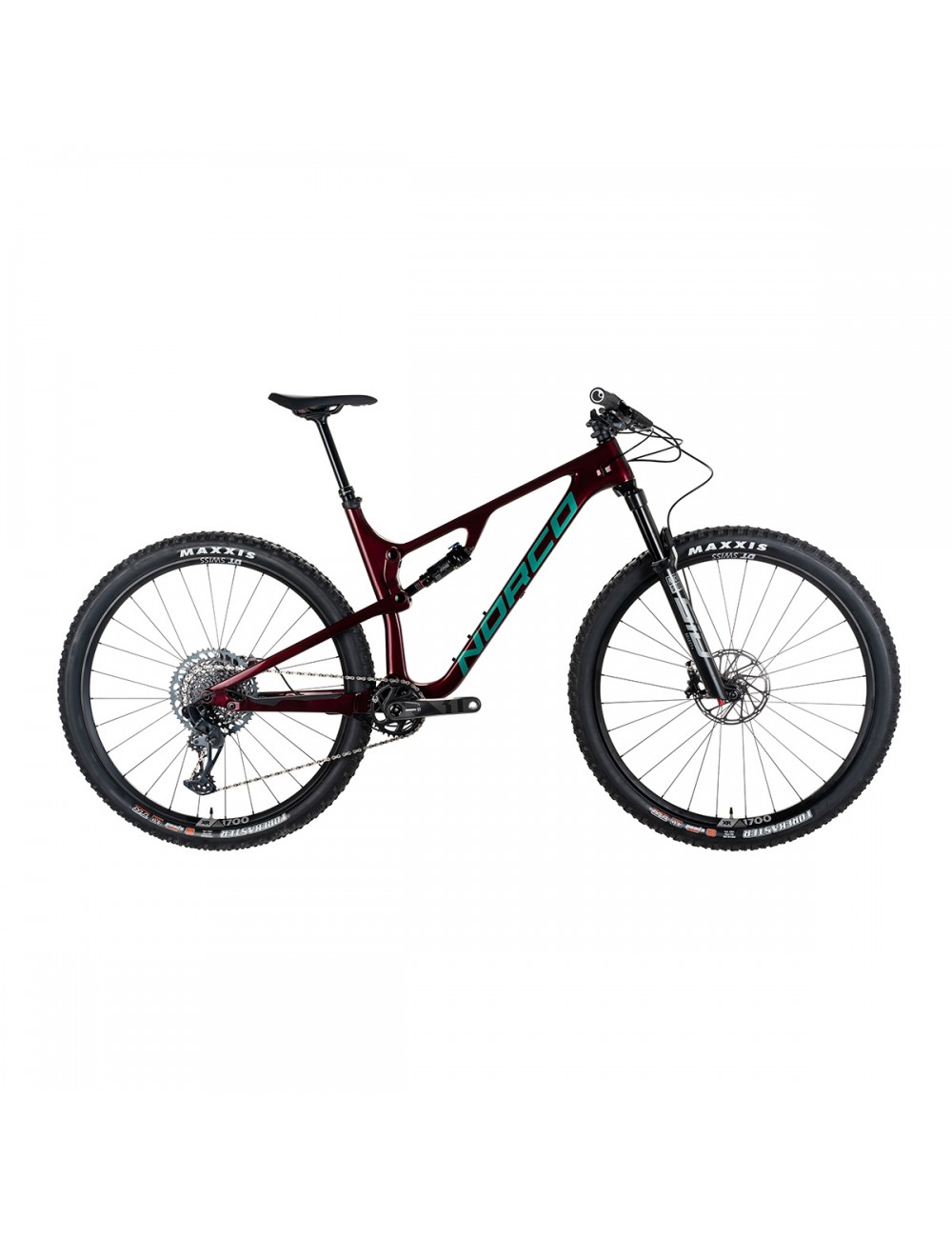 Norco Revolver C9.1 120  Bike - Red/Green_13333