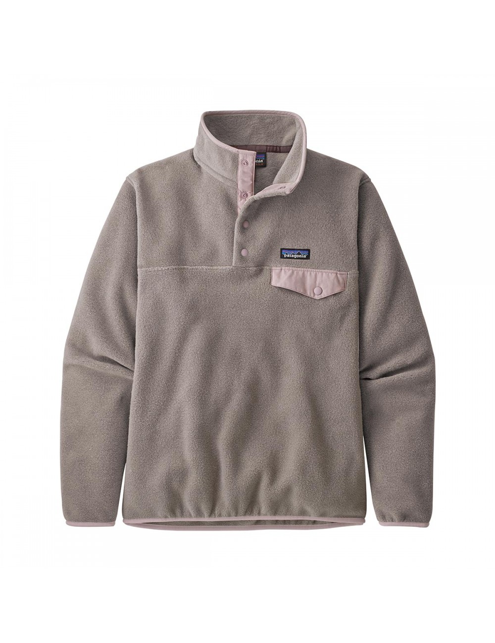 Patagonia Wms LW Synch SnapT Pullover - Taupe