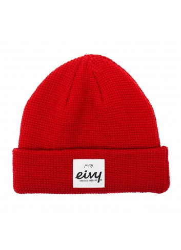 Eyvi Knit Wool Beanie - Red_14028