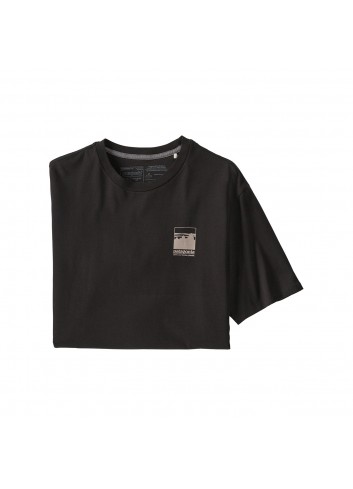 Patagonia Alpine Icon Cotton T-Shirt - Black_14060