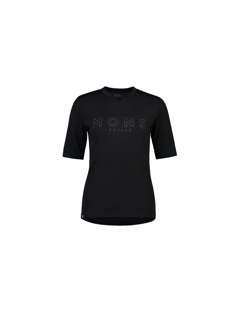 Mons Royale Wms Redwood Enduro Shirt - Black