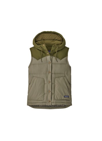 Patagonia Wms Bivy Hooded Vest - Garden Green_14561