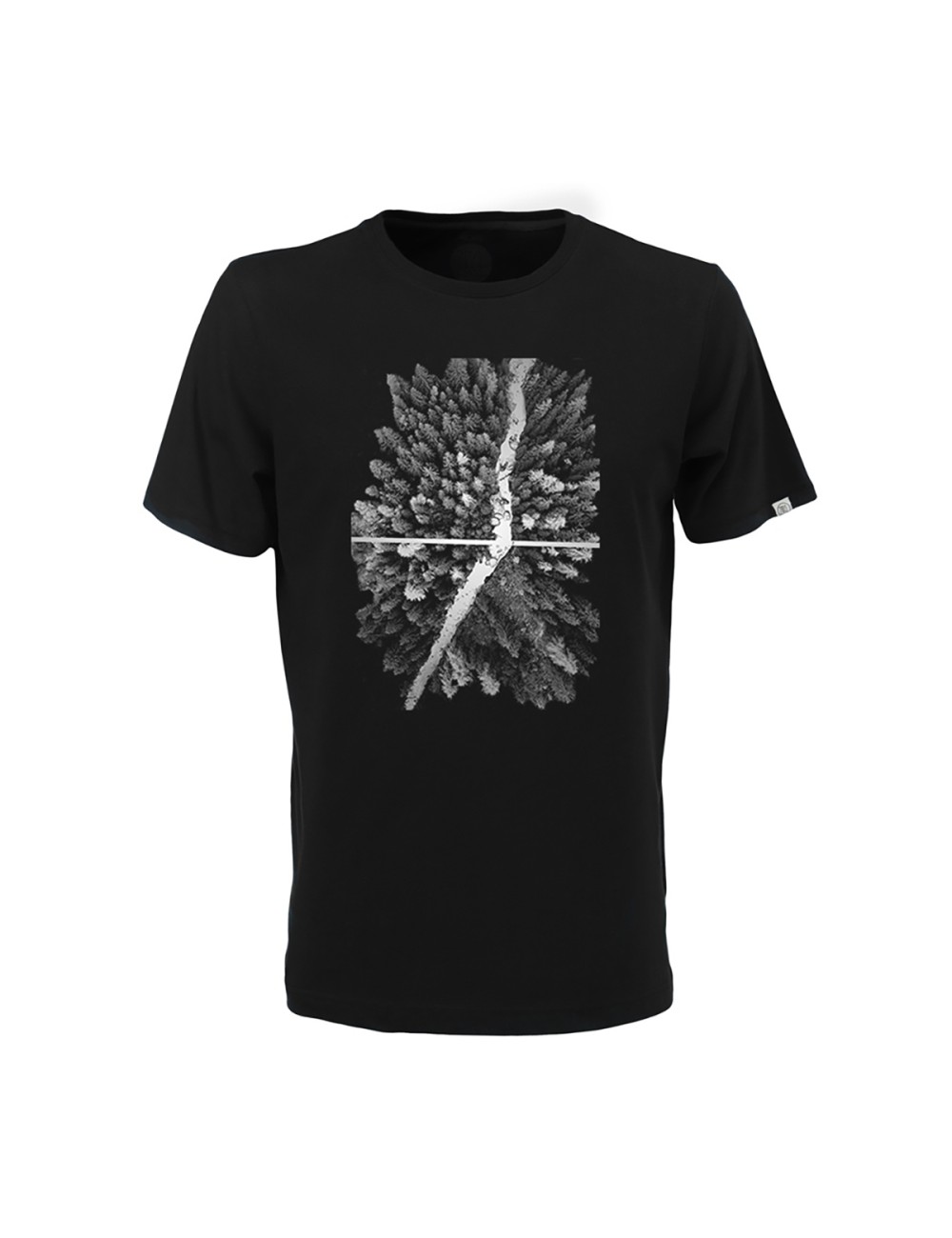 ZRCL T-Shirt Forest Foto - Black