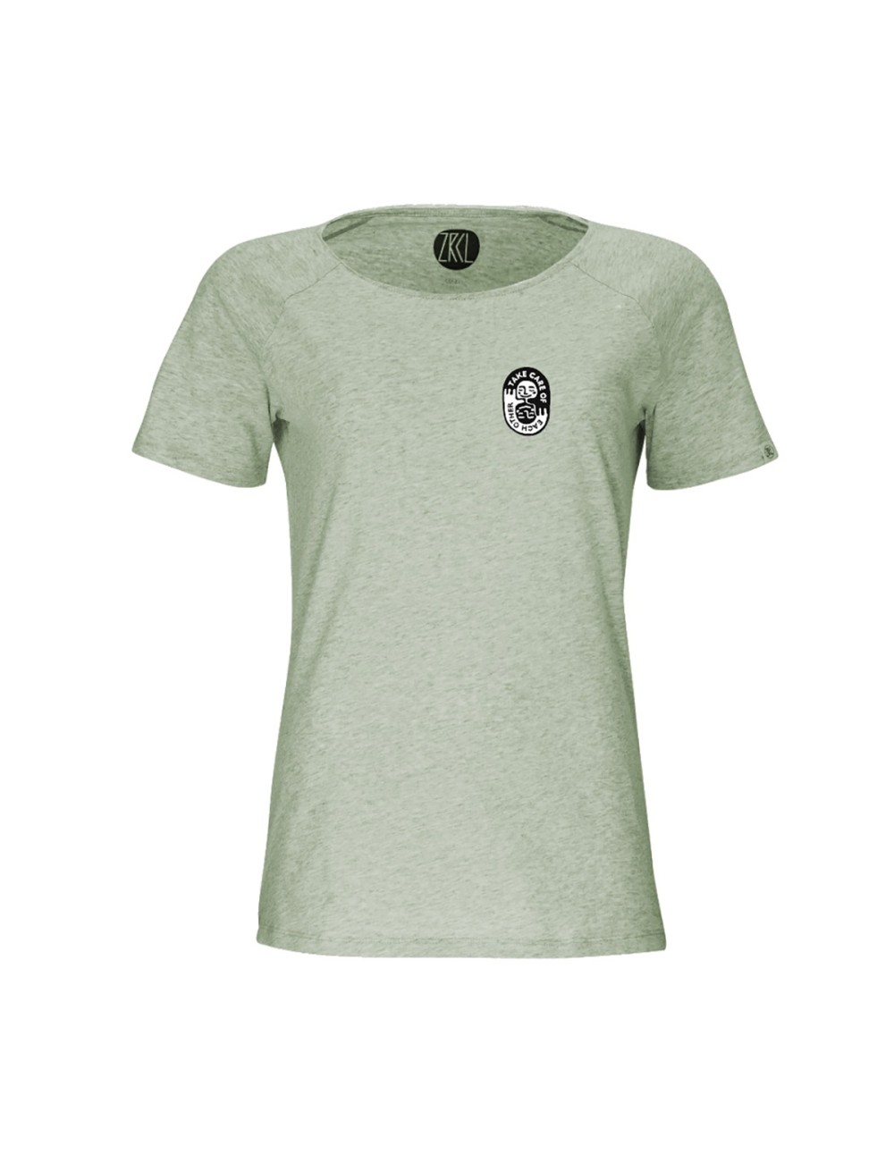 ZRCL Wms T-Shirt Take Care - Silver Green