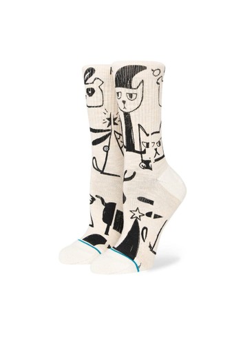 Stance Christmas Bazaar Socks - Off White