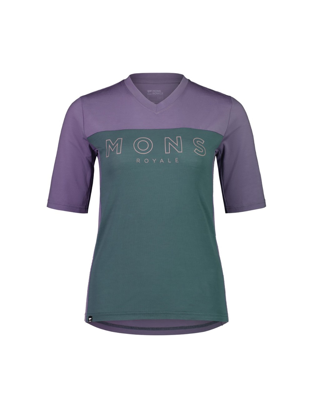 Mons Royale Wms Redwood Enduro Shirt - Thistle Burnt Sage