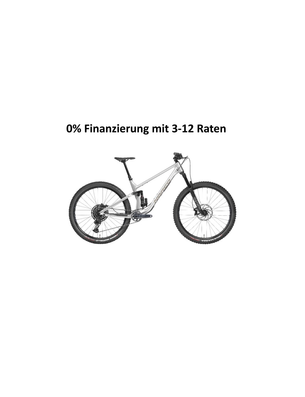 Norco Optic C9.2 Bike - Silver/Chrome
