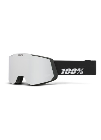 100 Snowcraft Hiper Goggle - Black/Silver