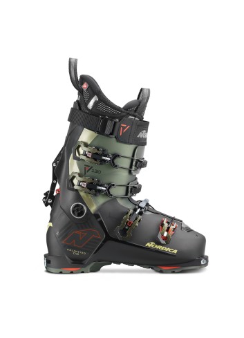 Nordica Unlimied 130 Skiboot - Black/Green/Red