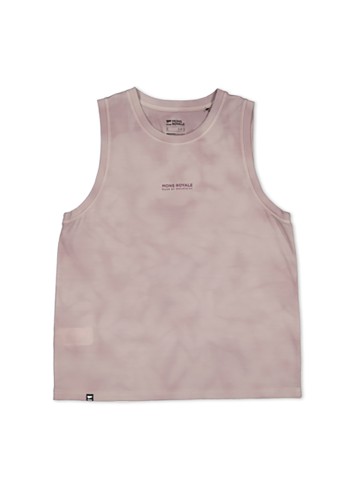 Mons Royale Wms Icon Relaxed Tank - Cloud