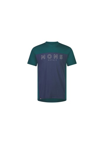 Mons Royale Redwood Enduro VT Shirt - Evergreen
