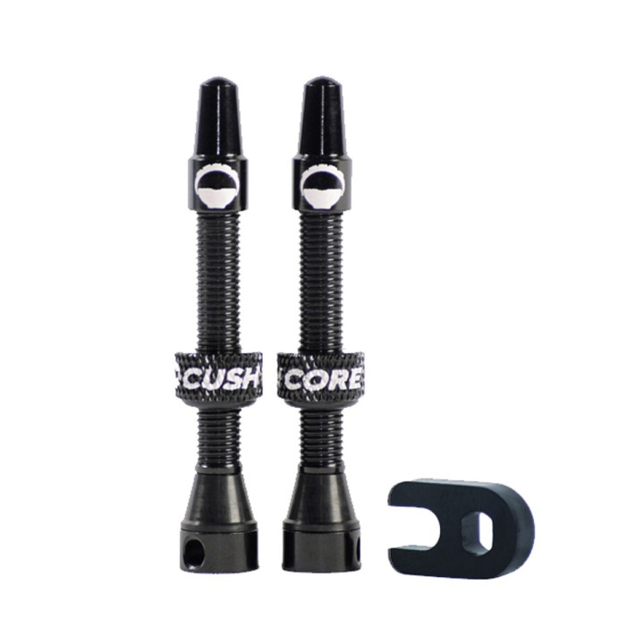 CushCore Tubeless Presta Ventile  - Black