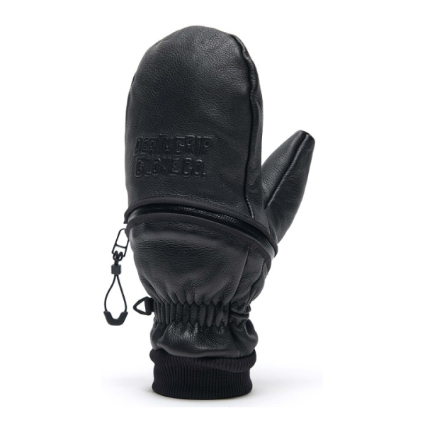 Deathgrip Ghoul Mitts Leather Glove - Black