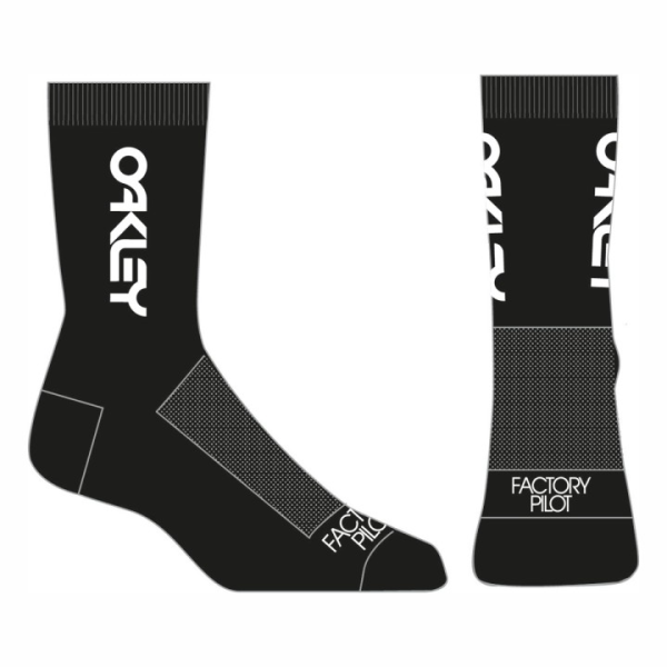 Oakley Factory Pilot Socks - Blackout S