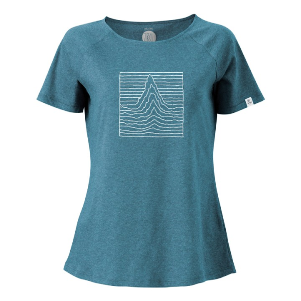 ZRCL Wms T-Shirt Elevation - Petrol Mel M