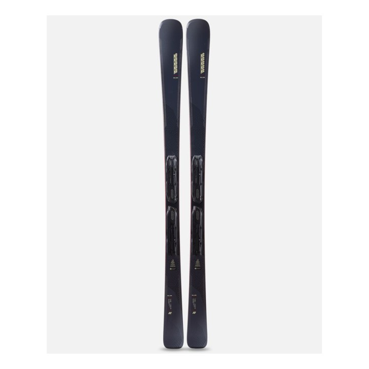 K2 Wms Blur 74 Ski - Quickclik Black 169