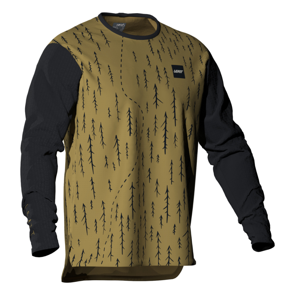 Leatt MTB Trail 3.0 LS Jersey - Trails Brown