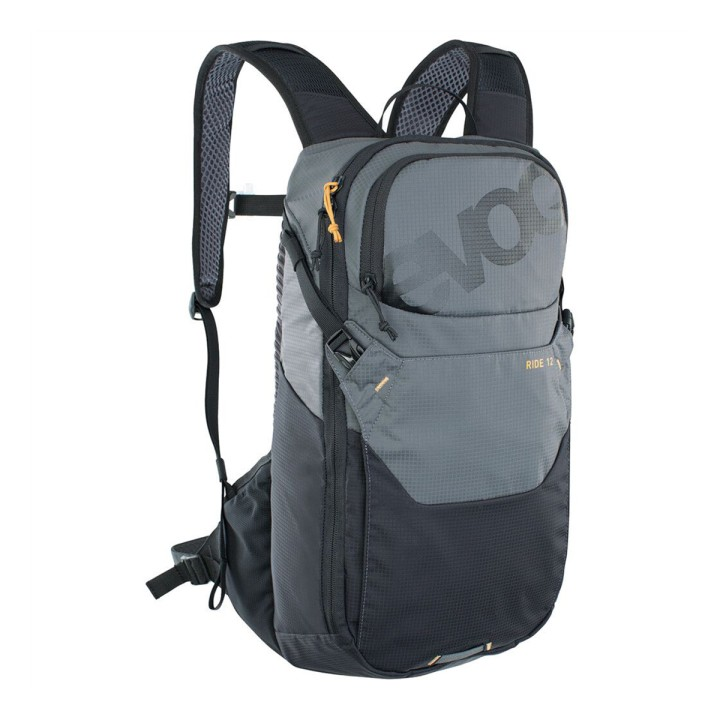 Evoc Ride 12L Backpack - Carbon Grey/Black