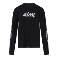 Eivy Loose Fit Merino Wool Rib Top - Black M