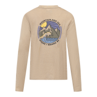 Eivy Loose Fit Merino Wool Rib Top - Sand S