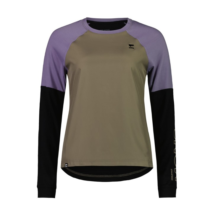 Mons Royale Wms Tarn Shift Wind Jersey - Walnut S
