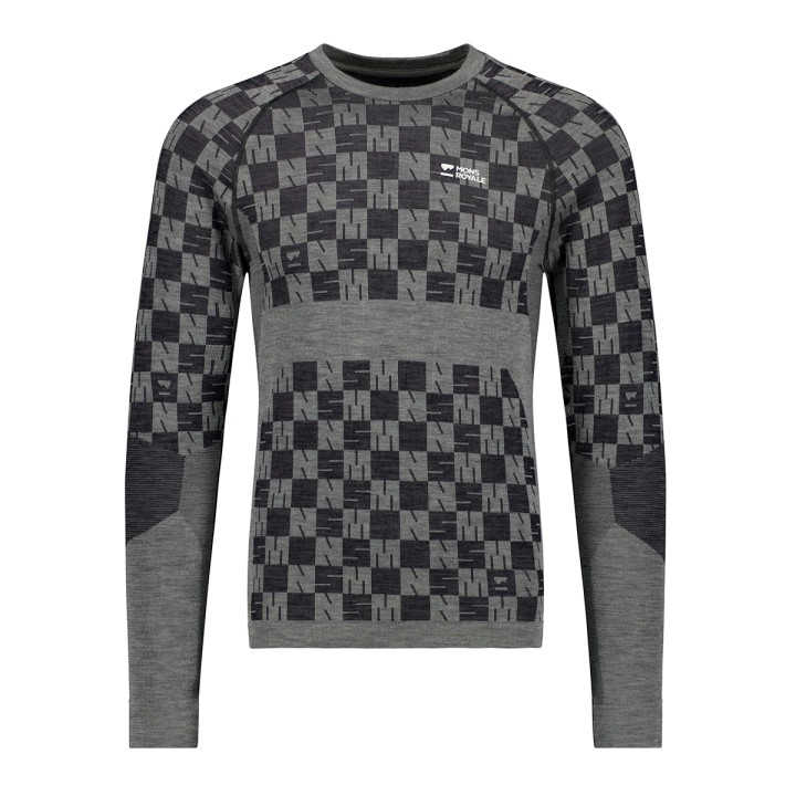 Mons Royale Ascender LS - Sage/Black