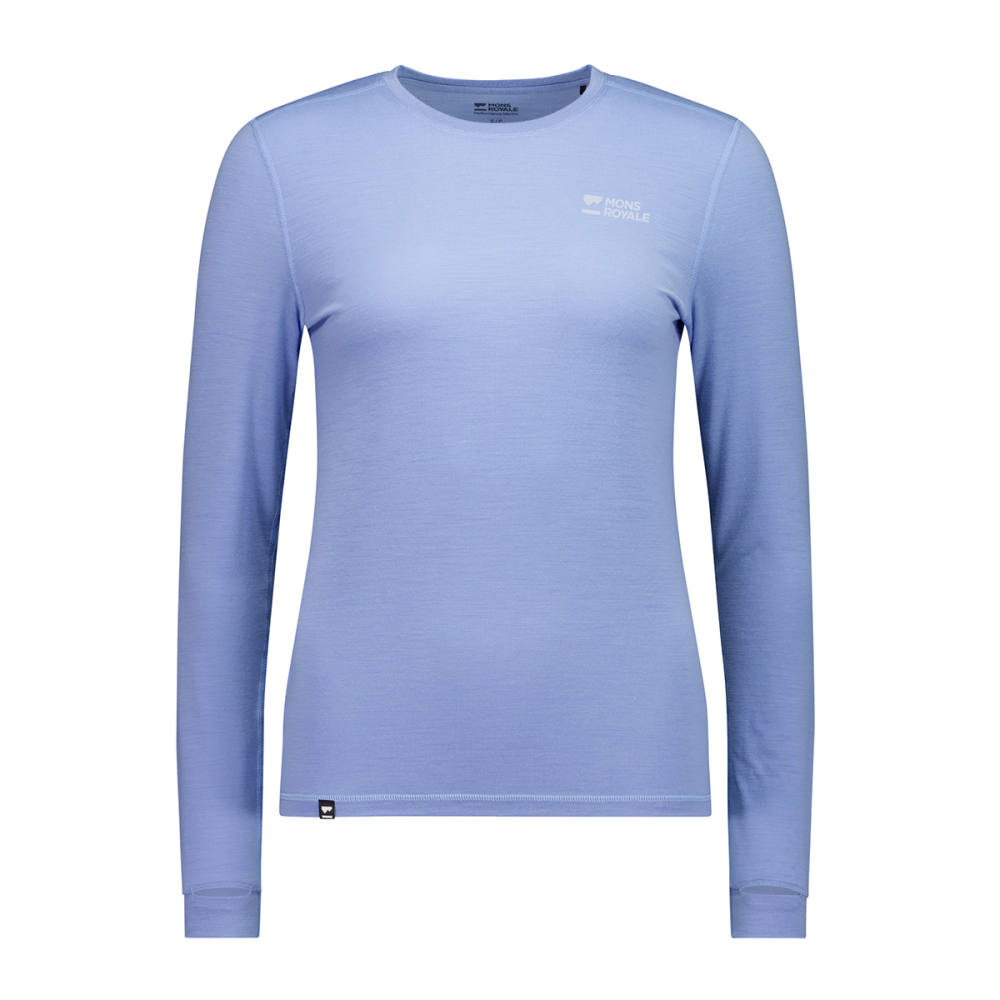 Mons Royale Wms Cascade LS - Moonstone L