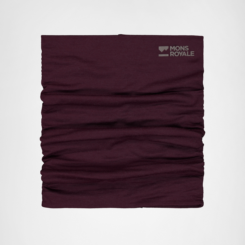 Mons Royale Double Up Neckwarmer - Fig