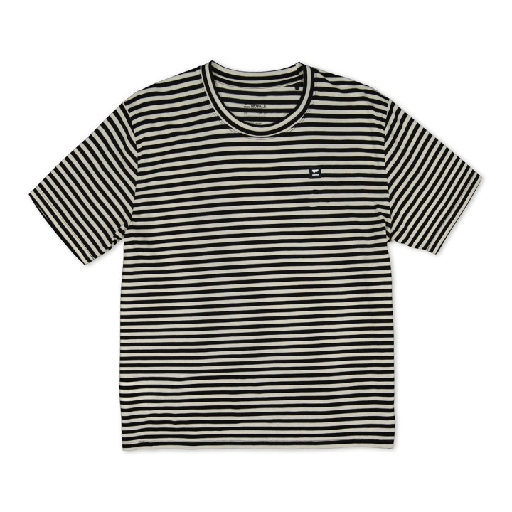 Mons Royale Wms Icon T-Shirt - Stripe S