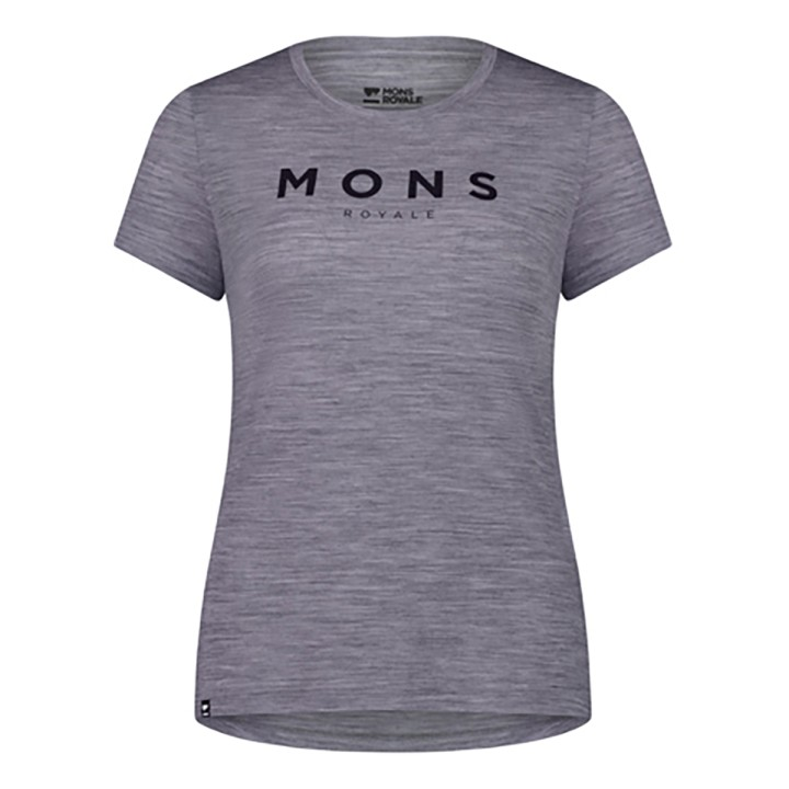 Mons Royale Wms Icon Tee - Grey XS