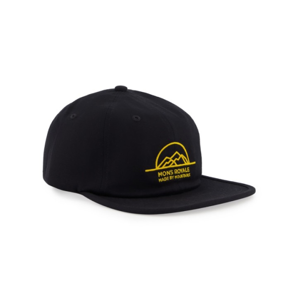 Mons Royale Unisex Roam Cap - Black