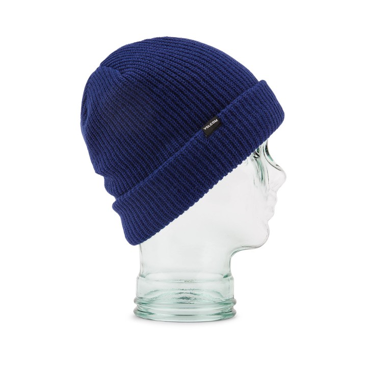 Volcom Sweep Lined Beanie - Dark Blue