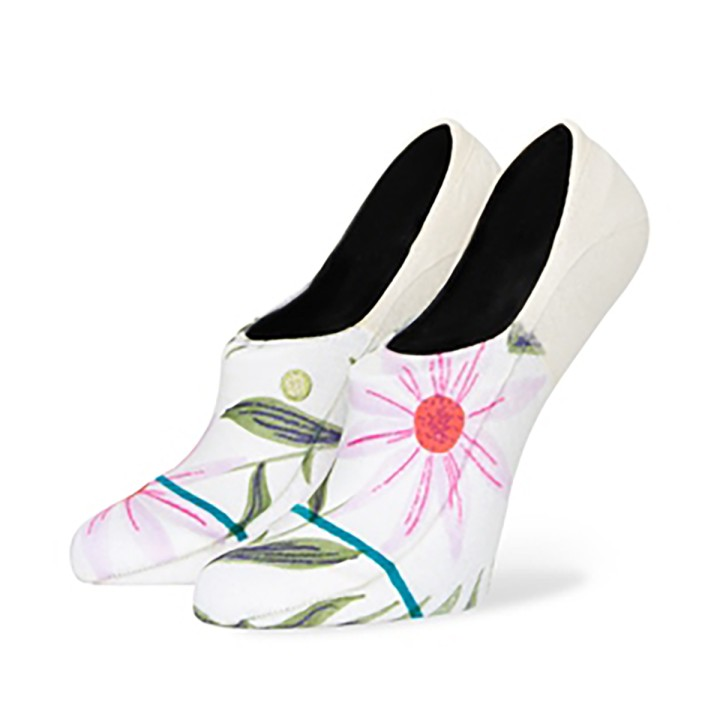 Stance Flaunt No Show Socks - Off White M