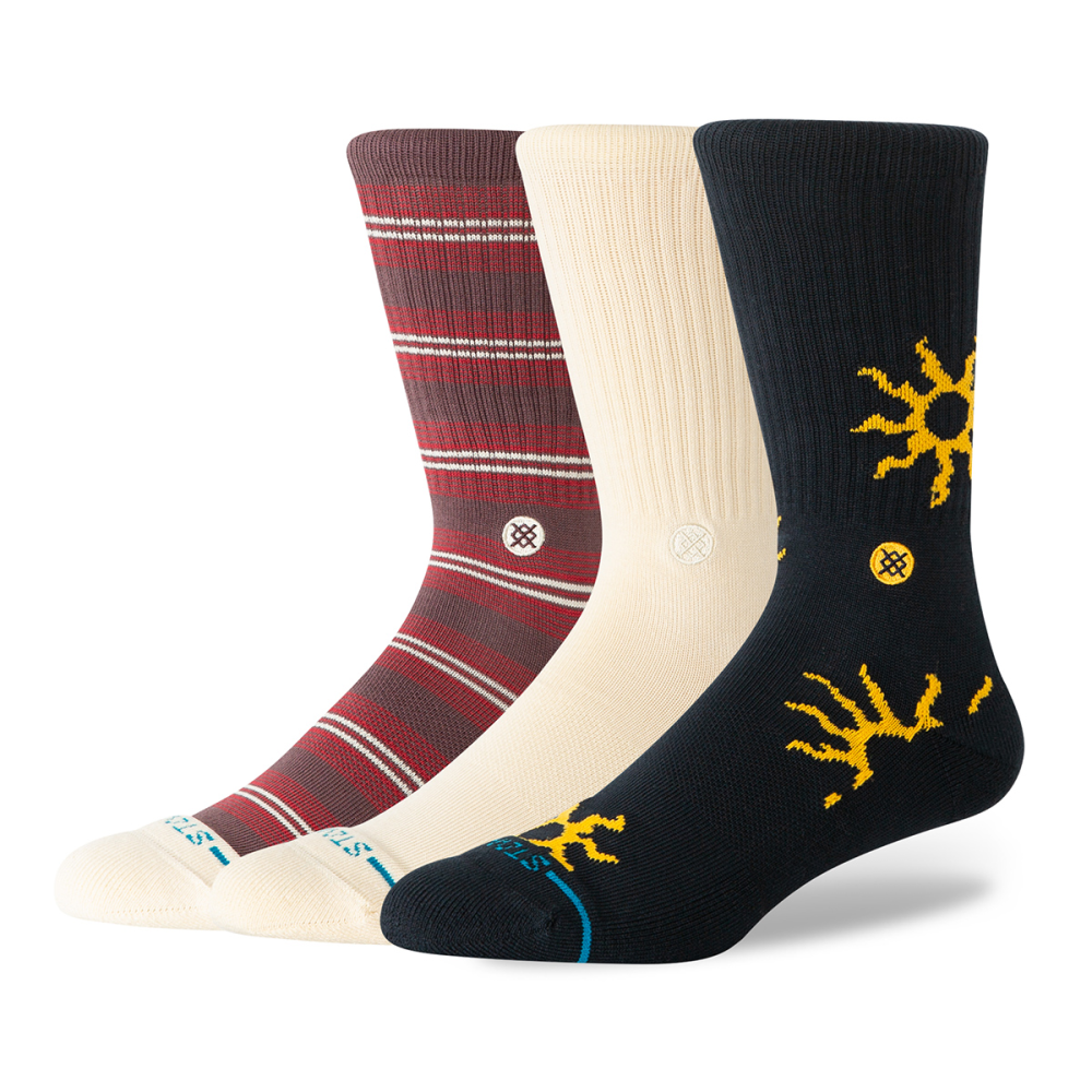 Stance Heatwave 3 Pack Socks - Multi