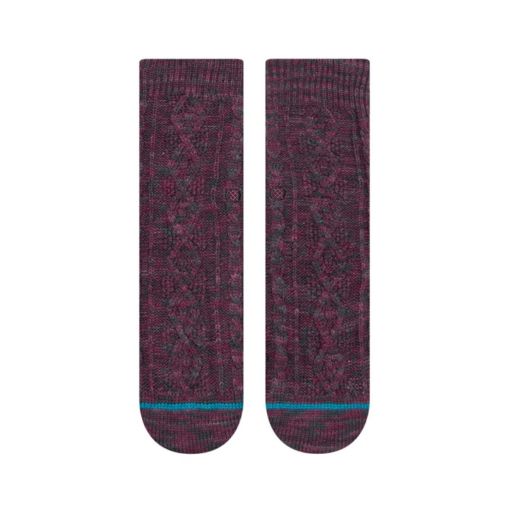 Stance Habitat Socks - Burgundy M