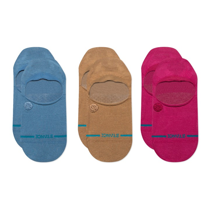 Stance Icon No Show 3 Pack Socks - Chive S