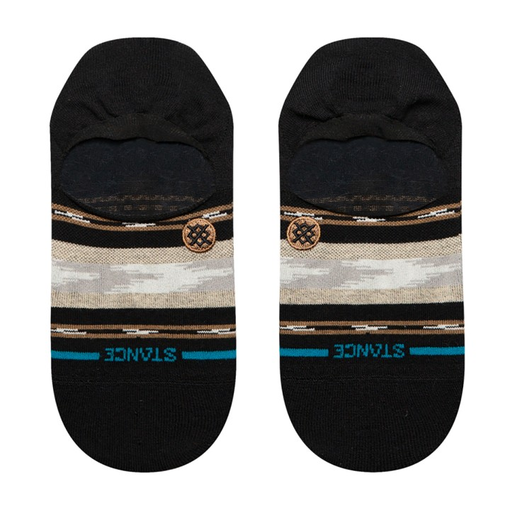 Stance Trail Bound No Show Socks - Black M