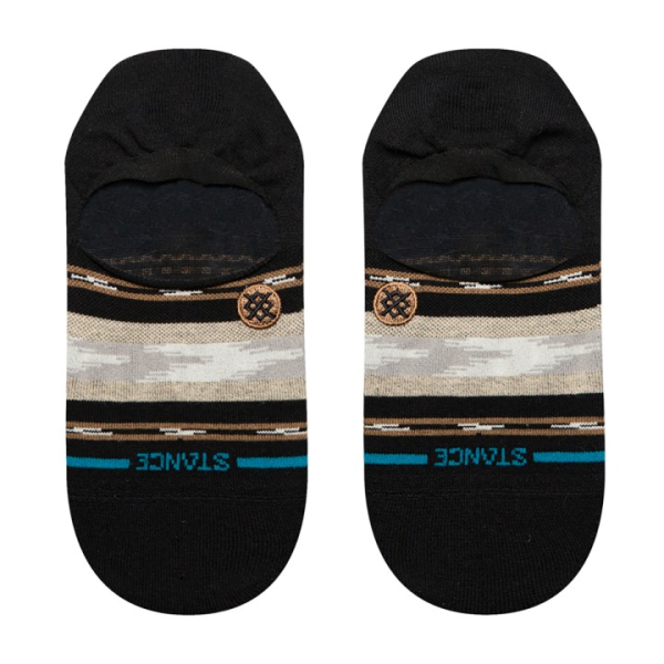 Stance Trail Bound No Show Socks - Black