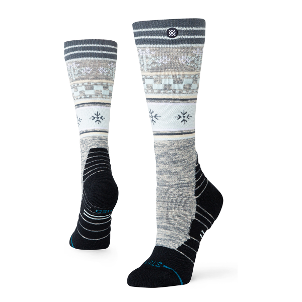 Stance Wms Flake MID Poly Snow Socks - Ice