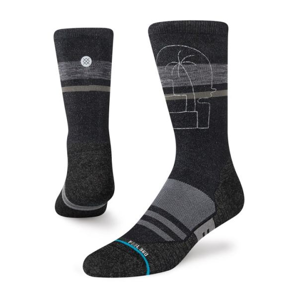 Stance Dispatch Socks - Black M